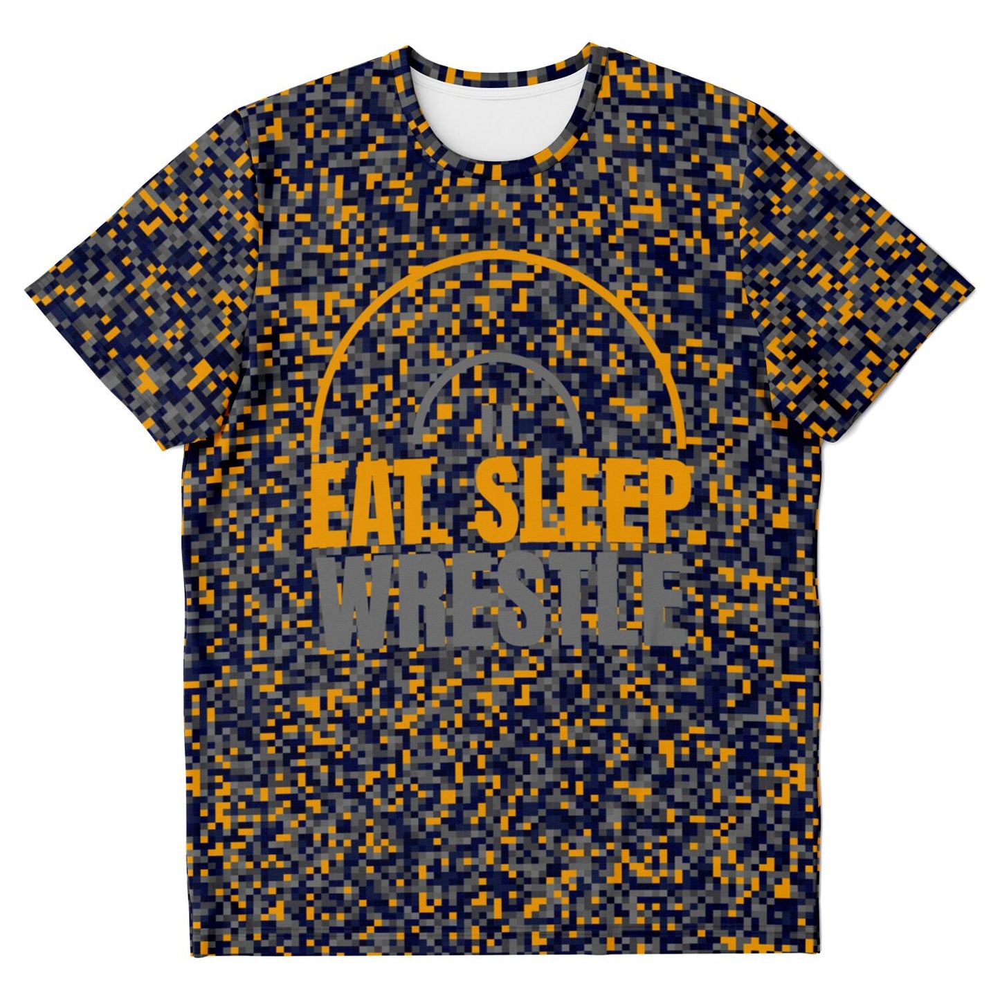 West Virginia Wrestling Eat Sleep Just Wrestle T-shirt