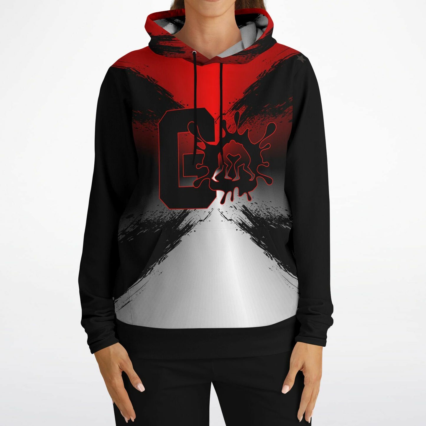 Go Wrestling Athletic All Over Print Unisex Hoodie AOP