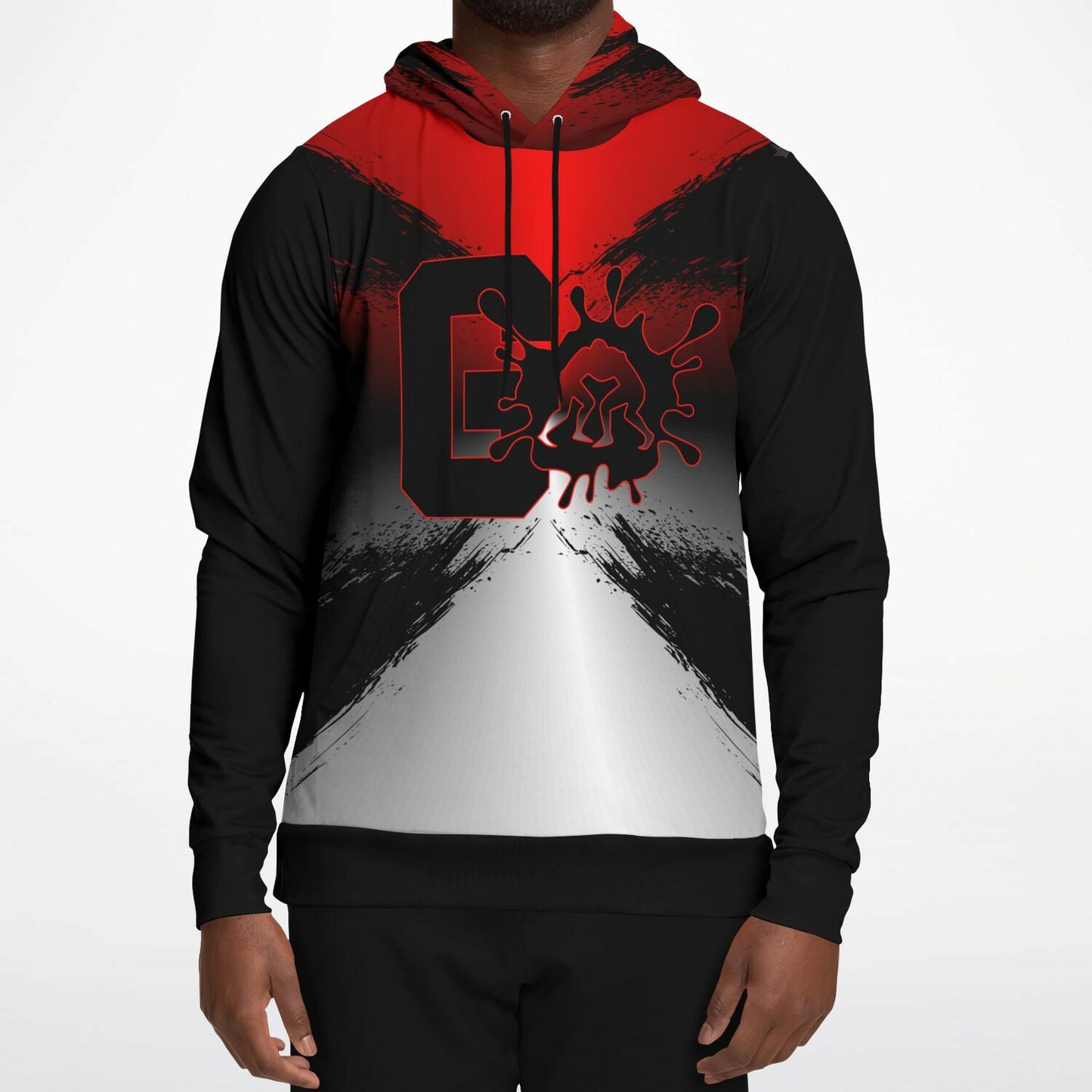 Go Wrestling Athletic All Over Print Unisex Hoodie AOP