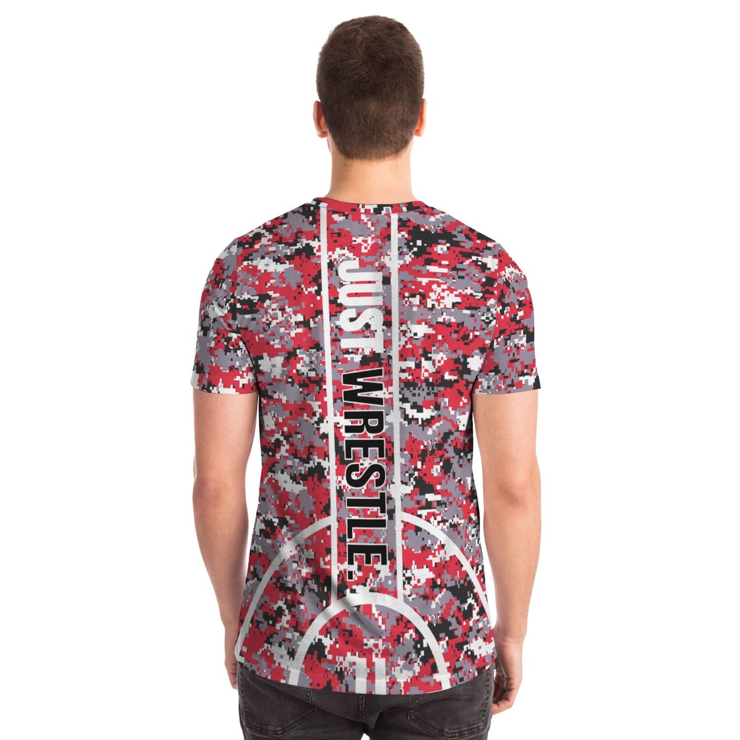 Wisconsin Wrestling Just Wrestle T-shirt
