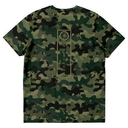 4Wrestlers Hunting Camo All Over Print Premium T-shirt