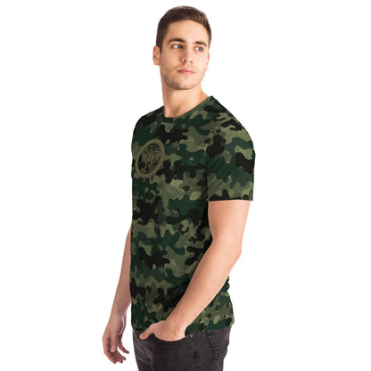 4Wrestlers Hunting Camo All Over Print Premium T-shirt
