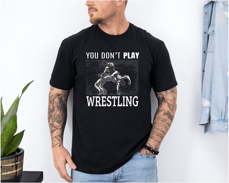 Wrestling Funny Quote Gift for Wrestler Wrestle Coach Unisex Softstyle Freestyle Wrestling T-Shirt Gender Neutral Tee