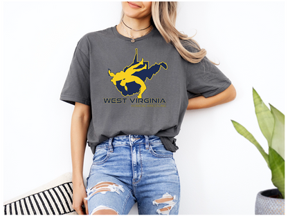 West Virginia Women Wrestling High School Girl Wrestler Team product Unisex Softstyle T-Shirt