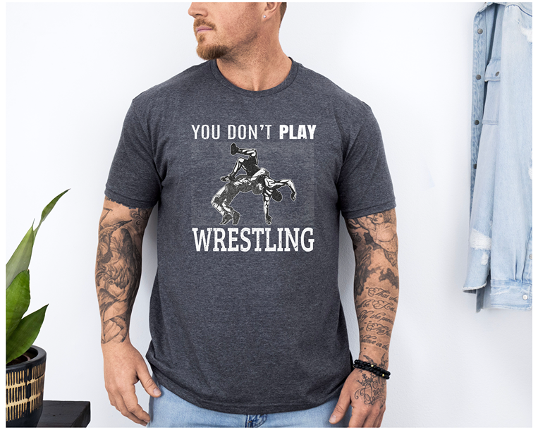 Wrestling Funny Quote Gift for Wrestler Wrestle Coach Unisex Softstyle Freestyle Wrestling T-Shirt Gender Neutral Tee