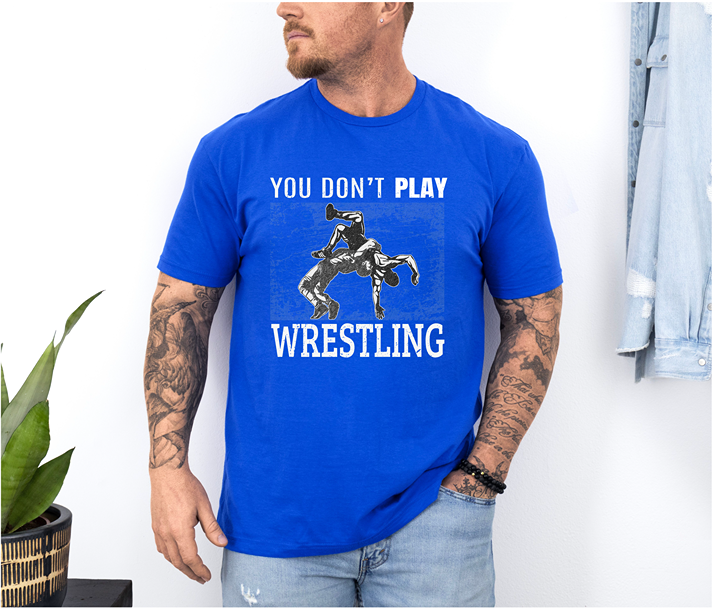 Wrestling Funny Quote Gift for Wrestler Wrestle Coach Unisex Softstyle Freestyle Wrestling T-Shirt Gender Neutral Tee