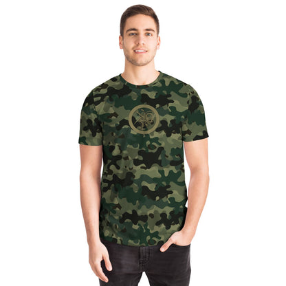 4Wrestlers Hunting Camo All Over Print Premium T-shirt