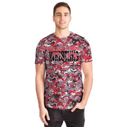 Wisconsin Wrestling Just Wrestle T-shirt
